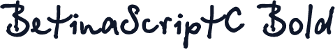 BetinaScriptC Bold