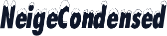 NeigeCondensed