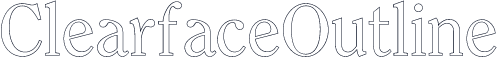 ClearfaceOutline