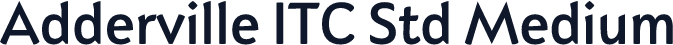 Adderville ITC Std Medium