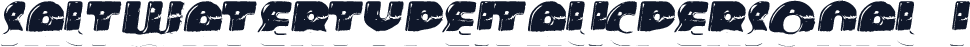 SALTWATERTYPEITALICPERSONAL-I