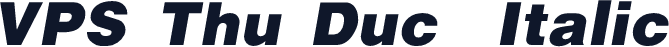 VPS Thu Duc  Italic