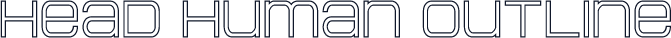 Head Human Outline