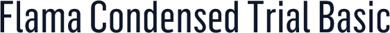Flama Condensed Trial Basic