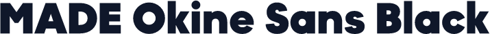 MADE Okine Sans Black