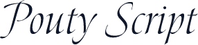 Pouty Script