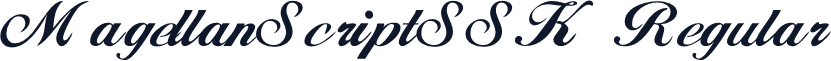 MagellanScriptSSK Regular