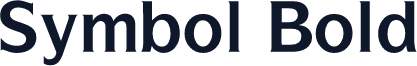 Symbol Bold