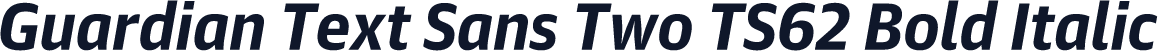 Guardian Text Sans Two TS62 Bold Italic