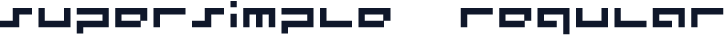 supersimple  regular