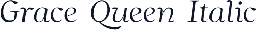 Grace Queen Italic