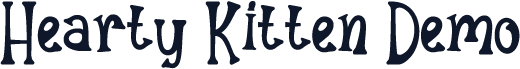Hearty Kitten Demo
