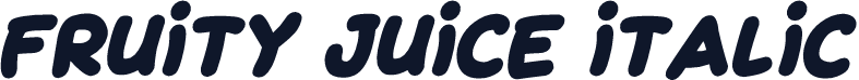 Fruity Juice Italic