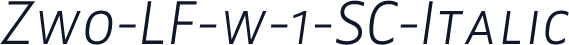 Zwo-LF-w-1-SC-Italic