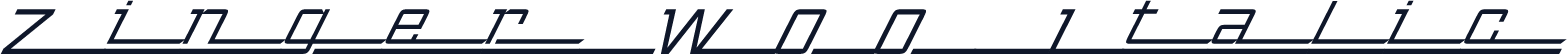 Zinger W00 Italic