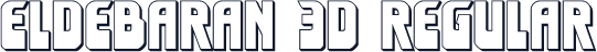 Eldebaran 3D Regular