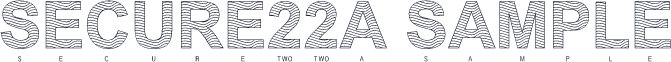 Secure22a Sample
