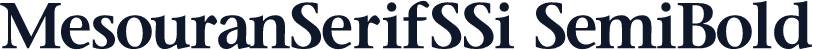 MesouranSerifSSi SemiBold