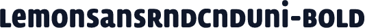 ☞LemonSansRndCndUni-Bold