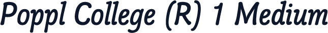 Poppl College (R) 1 Medium