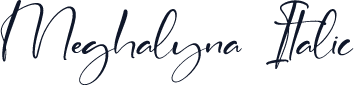 Meghalyna Italic