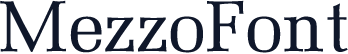 MezzoFont