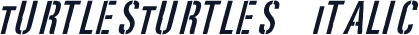 TurtlesTurtles Italic