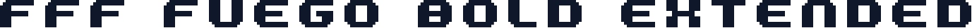 FFF Fuego Bold Extended
