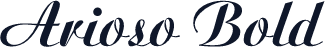 Arioso Bold
