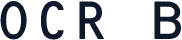 OCR B