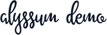 alyssum demo