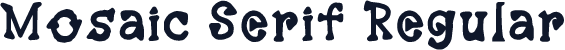 Mosaic Serif Regular