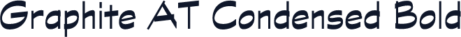 Graphite AT Condensed Bold
