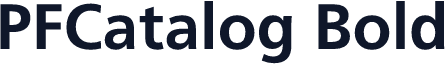 PFCatalog Bold