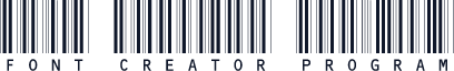 Font Creator Program