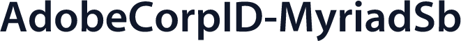 AdobeCorpID-MyriadSb