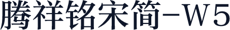 腾祥铭宋简-W5