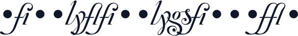 ZanzibarLigatures