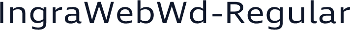 IngraWebWd-Regular