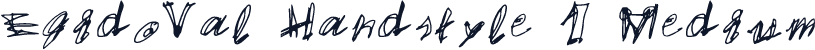 EgidoVal Handstyle 1 Medium