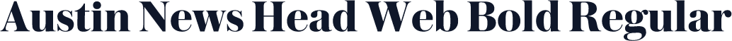 Austin News Head Web Bold Regular