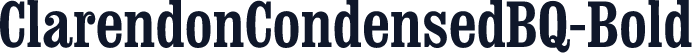 ClarendonCondensedBQ-Bold