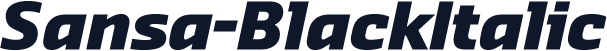 Sansa-BlackItalic