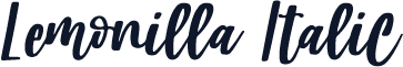 Lemonilla Italic