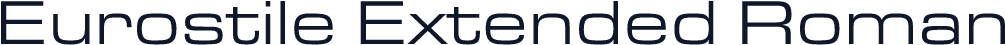 Eurostile Extended Roman