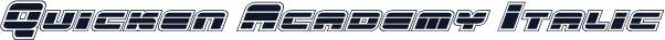 Quicken Academy Italic