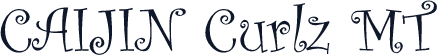 CAIJIN Curlz MT