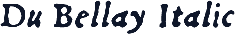 Du Bellay Italic