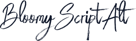 BloomyScriptAlt
