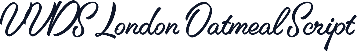 VVDS London Oatmeal Script